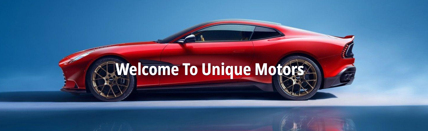 Unique Motors forecourt or showroom